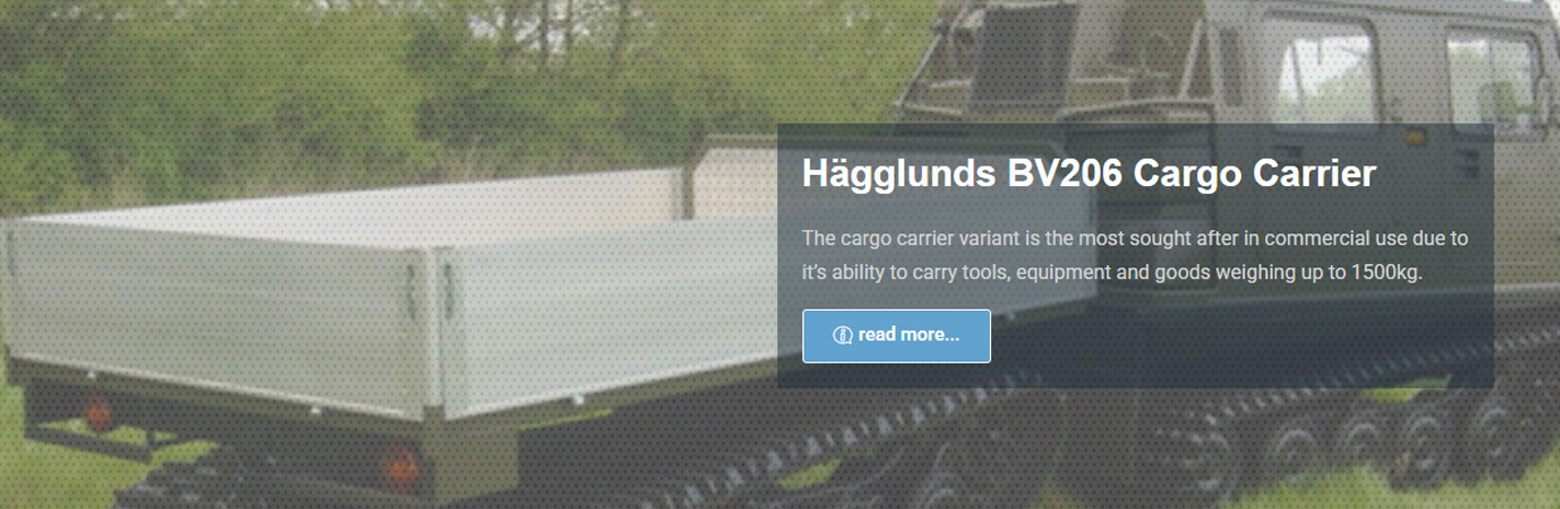 Banner Hagglunds BV206 Cargo Carriers