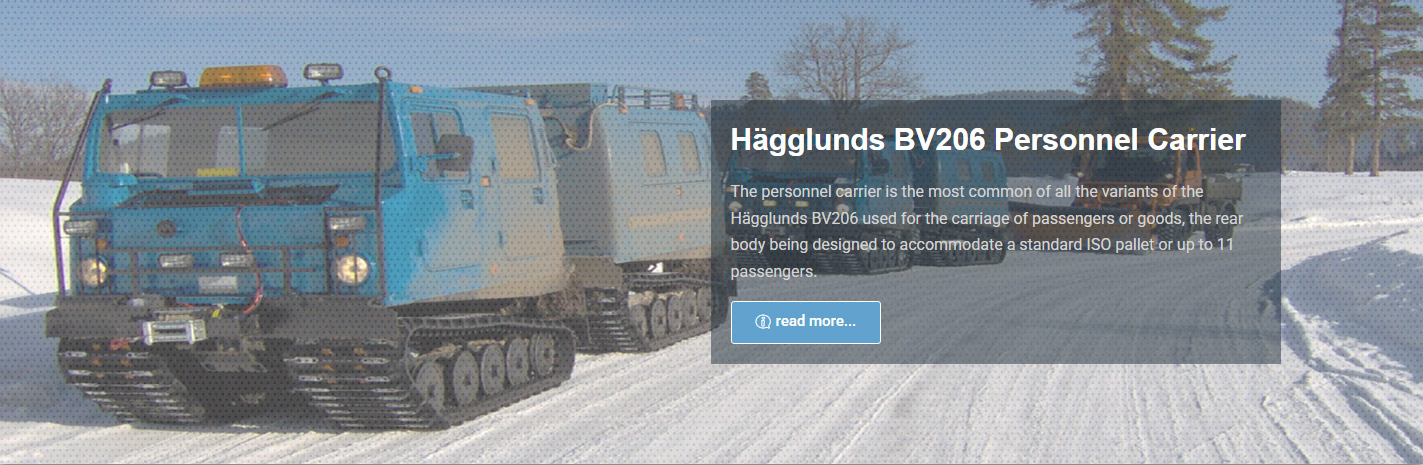Banner Hagglunds BV206 Personnel Carriers