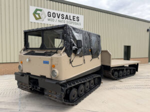 Hägglunds BV 206 Soft Top Cargo Flat Bed Load Carrier