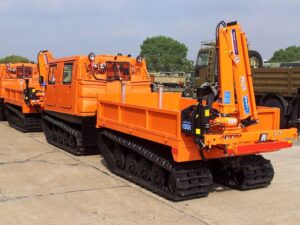 Click image to view details on this Hägglunds BV206 Cargo Carrier with Crane