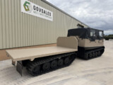 Hagglunds BV 206 Soft Top Cargo Flat Bed Load Carrier for sale