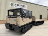 Hagglunds BV 206 Soft Top Cargo Flat Bed Load Carrier for sale