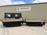 Hagglunds BV 206 Soft Top Cargo Flat Bed Load Carrier for sale