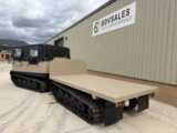 Hagglunds BV 206 Soft Top Cargo Flat Bed Load Carrier for sale