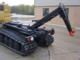 Hägglunds BV206 Drops Hook Lifter